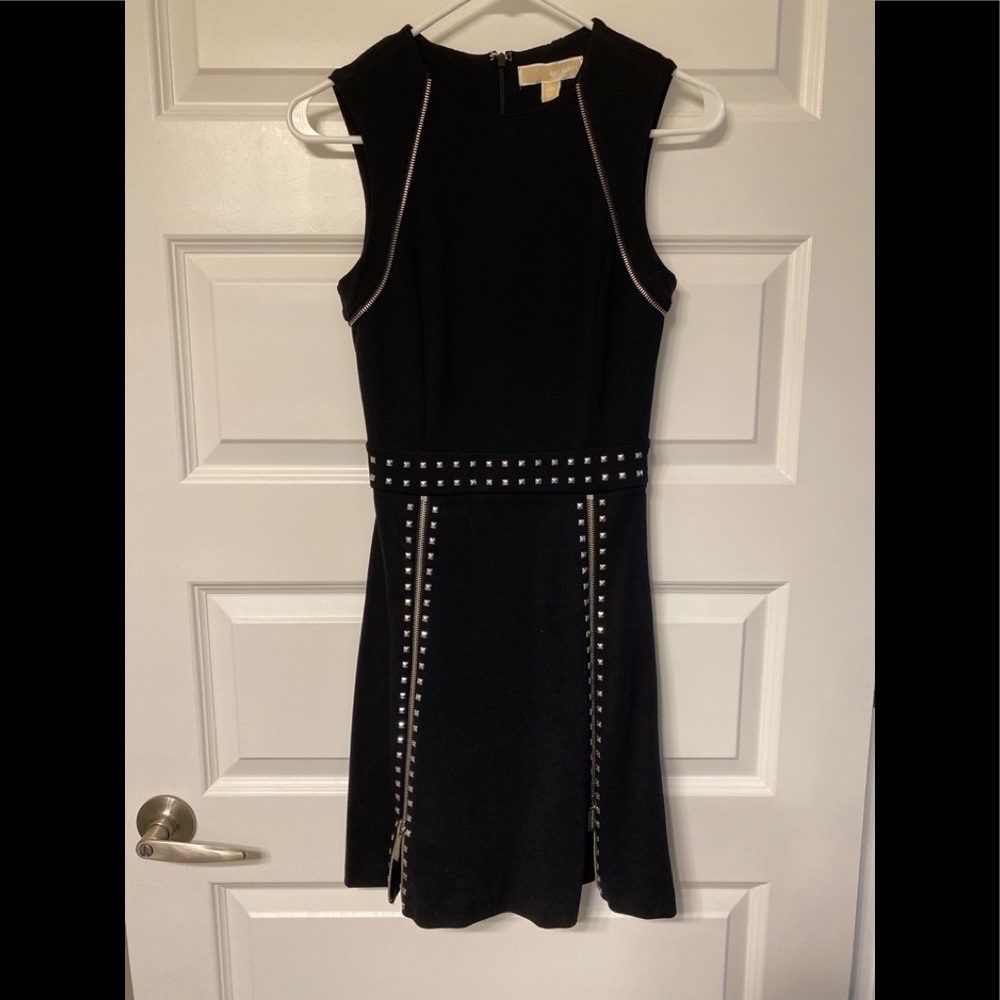 Michael Kors studded holiday dress